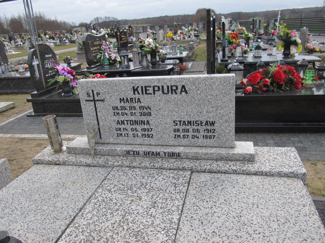 Maria Kiepura 1944 Złochowice - Grobonet - Wyszukiwarka osób pochowanych