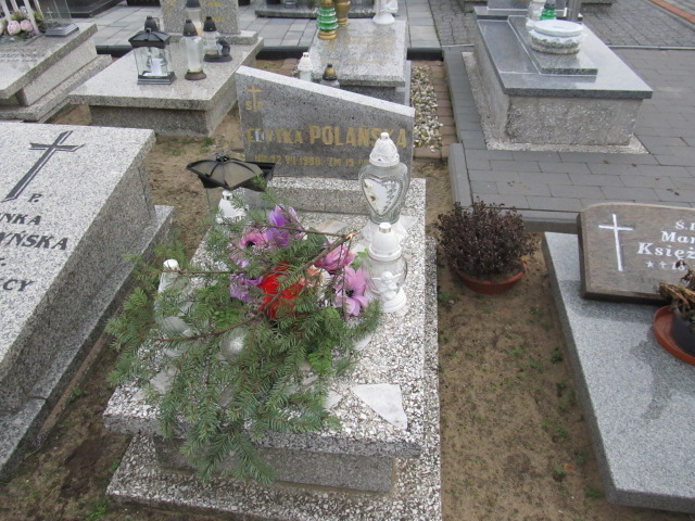 Grób Edyta Polańska