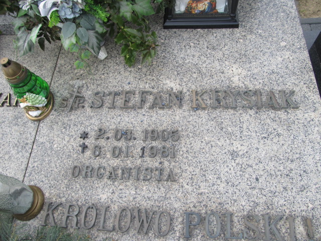 Stefan Krysiak 1905 Złochowice - Grobonet - Wyszukiwarka osób pochowanych
