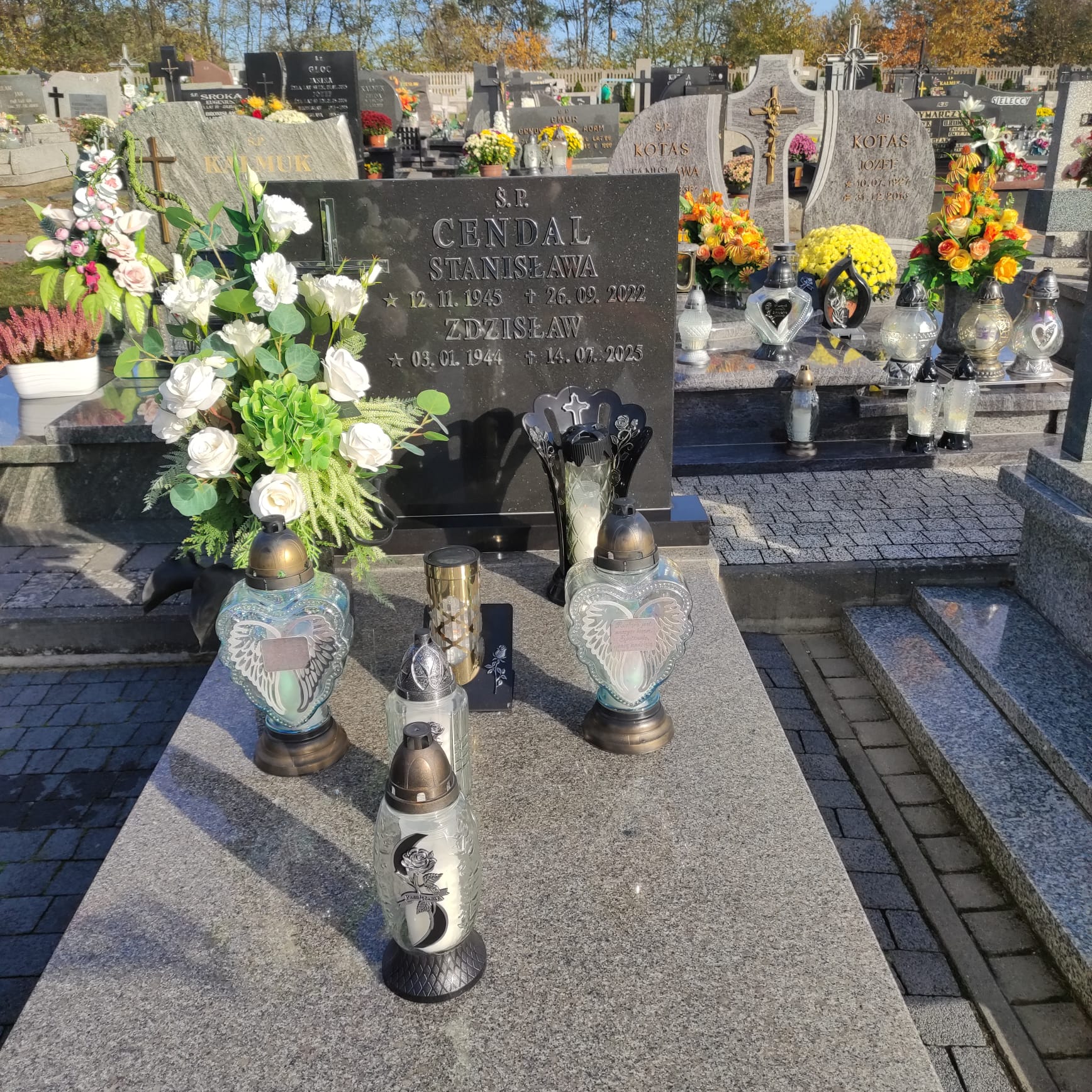 Grób Zdzisław Cendal