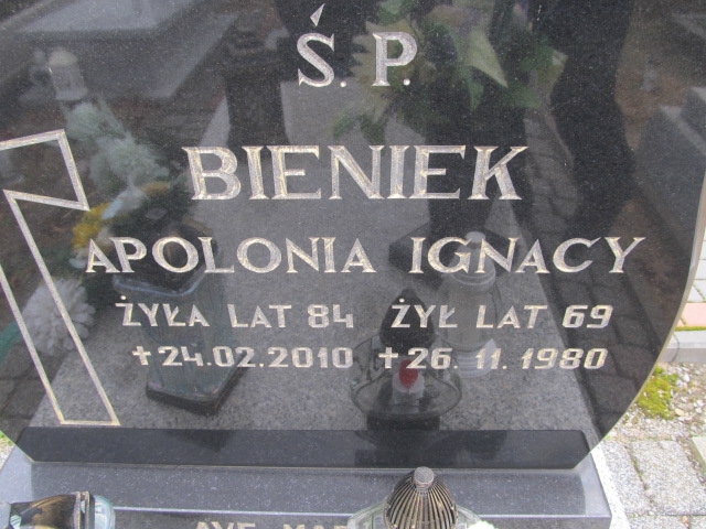 Ignacy Bieniek Złochowice - Grobonet - Wyszukiwarka osób pochowanych