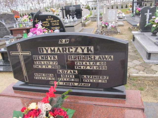 Henryk Dymarczyk Złochowice - Grobonet - Wyszukiwarka osób pochowanych